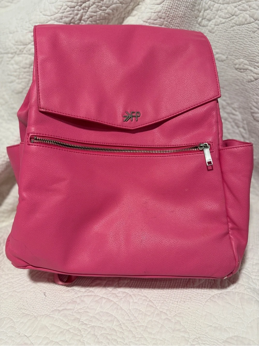 Freshly Picked Hot Pink Diaper Bag